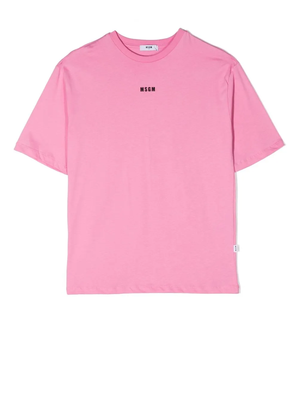 

MSGM Kids TEEN logo-print T-shirt - Pink