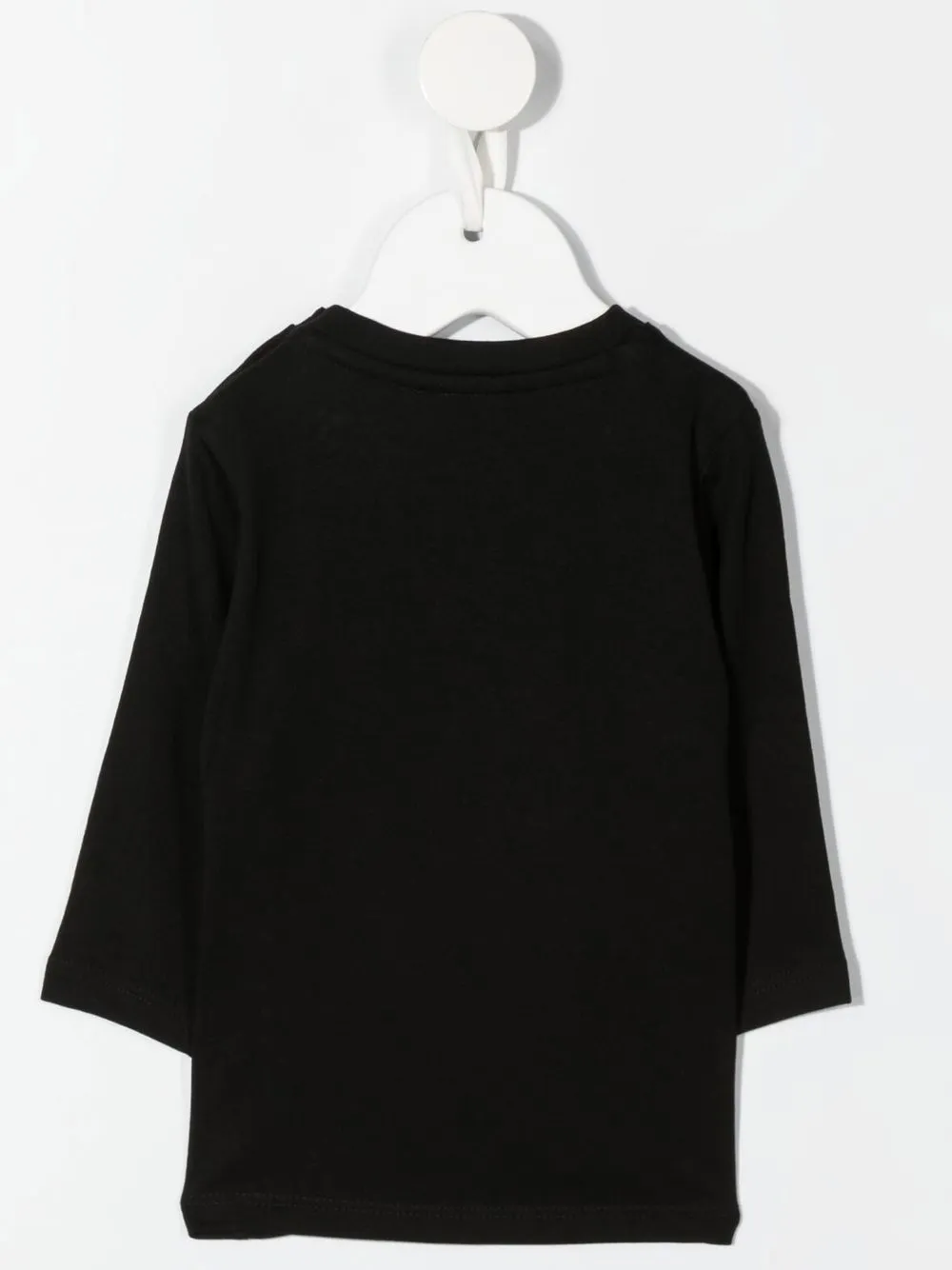 BOSS Kidswear T-shirt met logoprint - Zwart