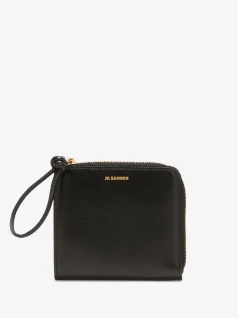 Jil Sander pung med præget logo