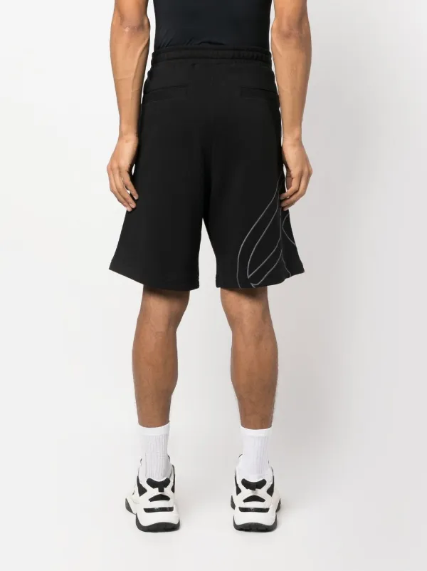 DIESEL ショートパンツ p-crow-megoval Diesel P-Crow Megoval ショートパンツ | ブラック | FARFETCH JP