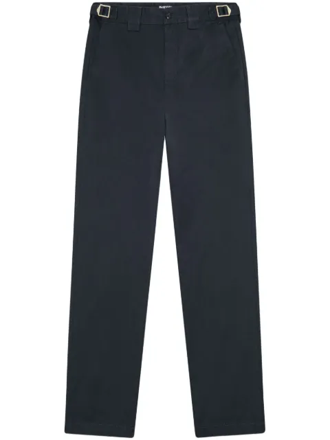 side-buckle detail chinos