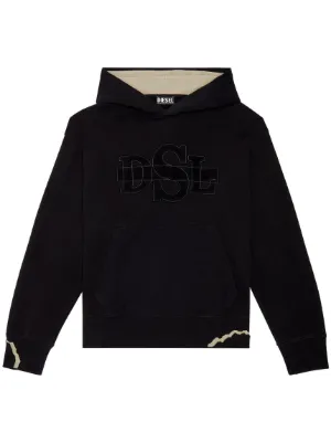 1017 ALYX 9SM logo-print Cotton Hoodie | Black | FARFETCH