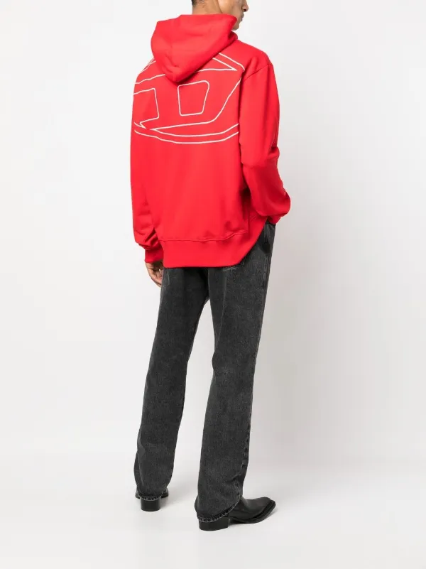 Diesel logo clearance hoodie