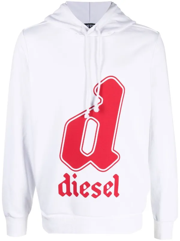 Diesel peel deals logo sweatshirt