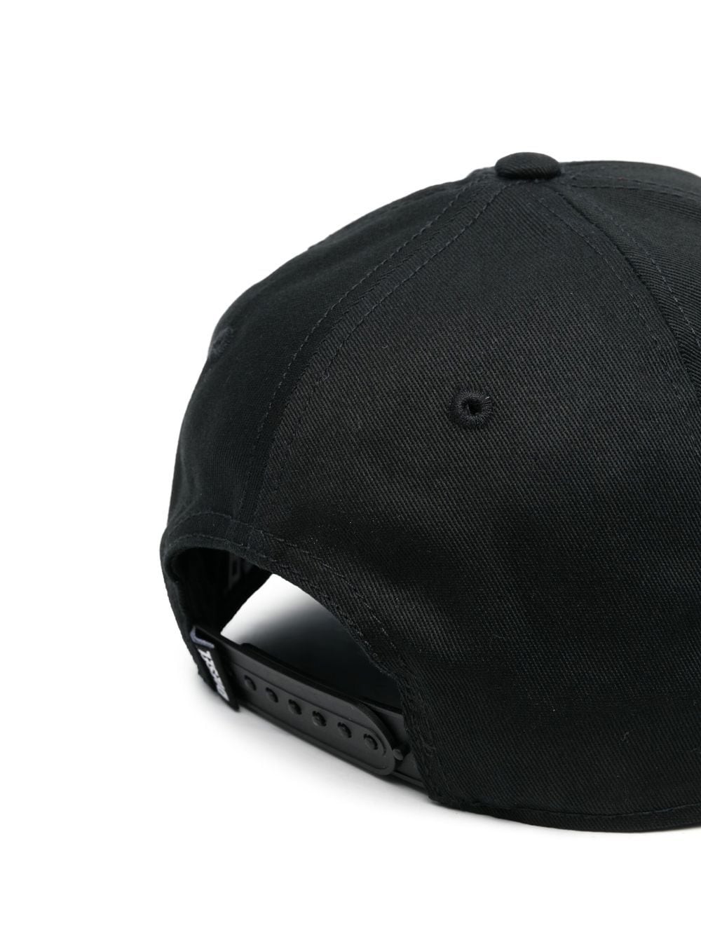 Shop Diesel Corry-jacq Logo-appliqué Baseball Cap In Black