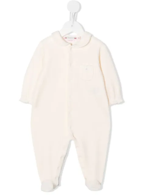 Bonpoint chest-pocket babygrow set