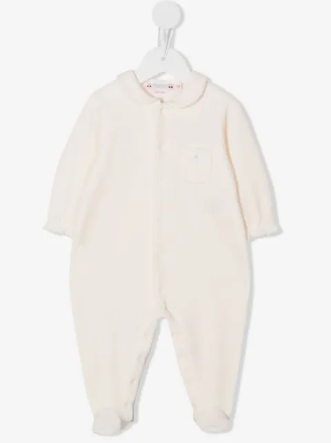 Bonpoint chest-pocket babygrow set