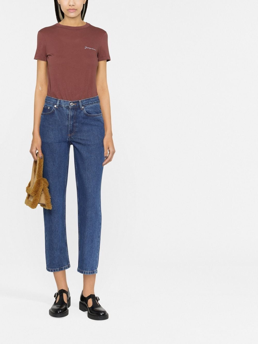 Image 2 of A.P.C. straight-leg cropped jeans