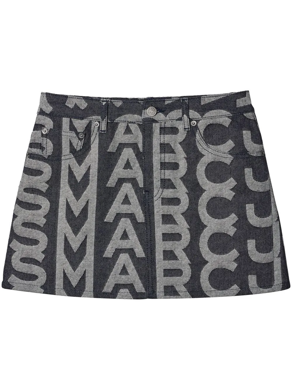 

Marc Jacobs falda corta de mezclilla The Monogram - Azul