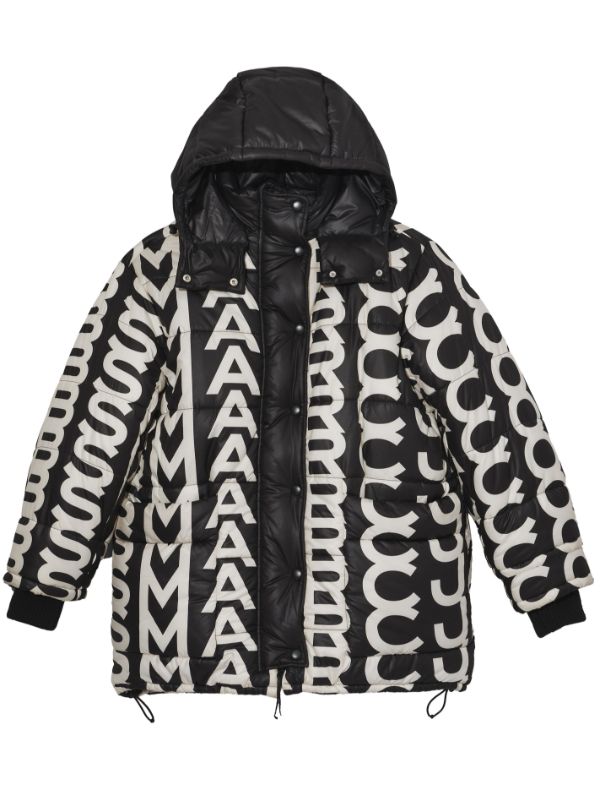 Marc Jacobs Monogram Oversized Puffer Jacket - Farfetch