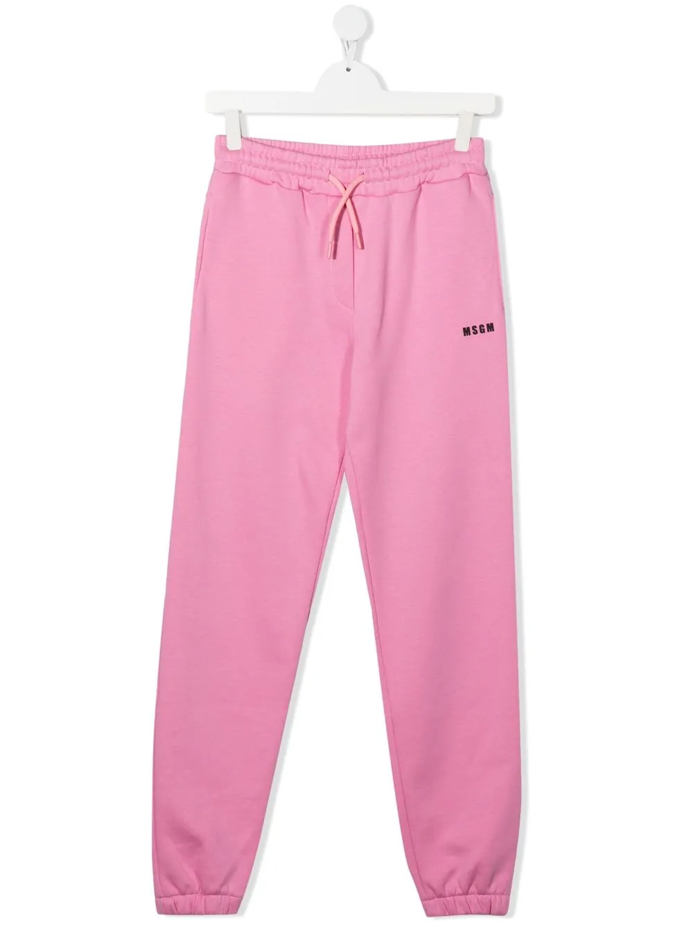 

MSGM Kids pants con logo estampado - Rosado