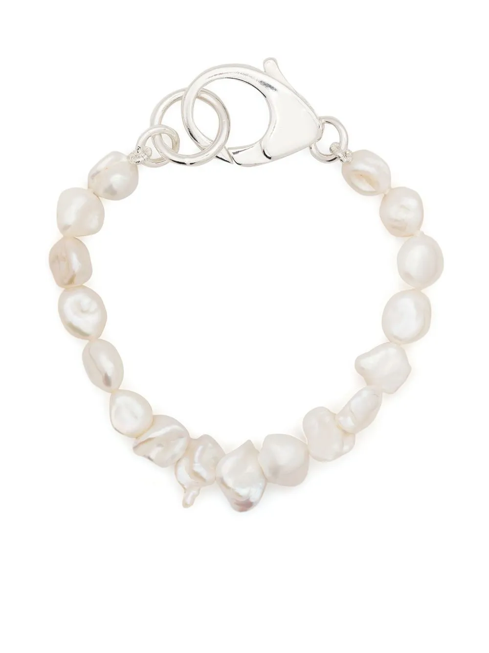 

Hatton Labs pulsera con perlas de agua dulce - Plateado