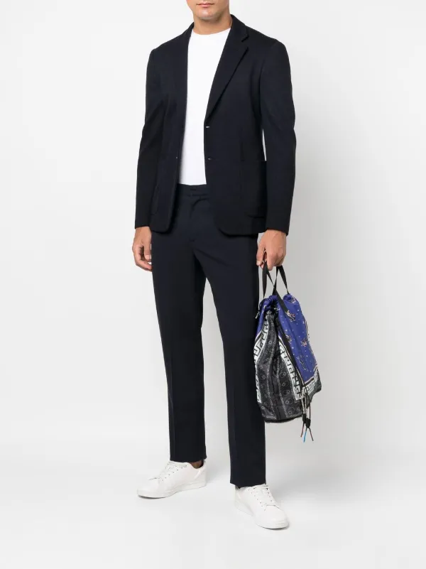Giorgio Armani テーラード シングルジャケット | ブルー | FARFETCH JP