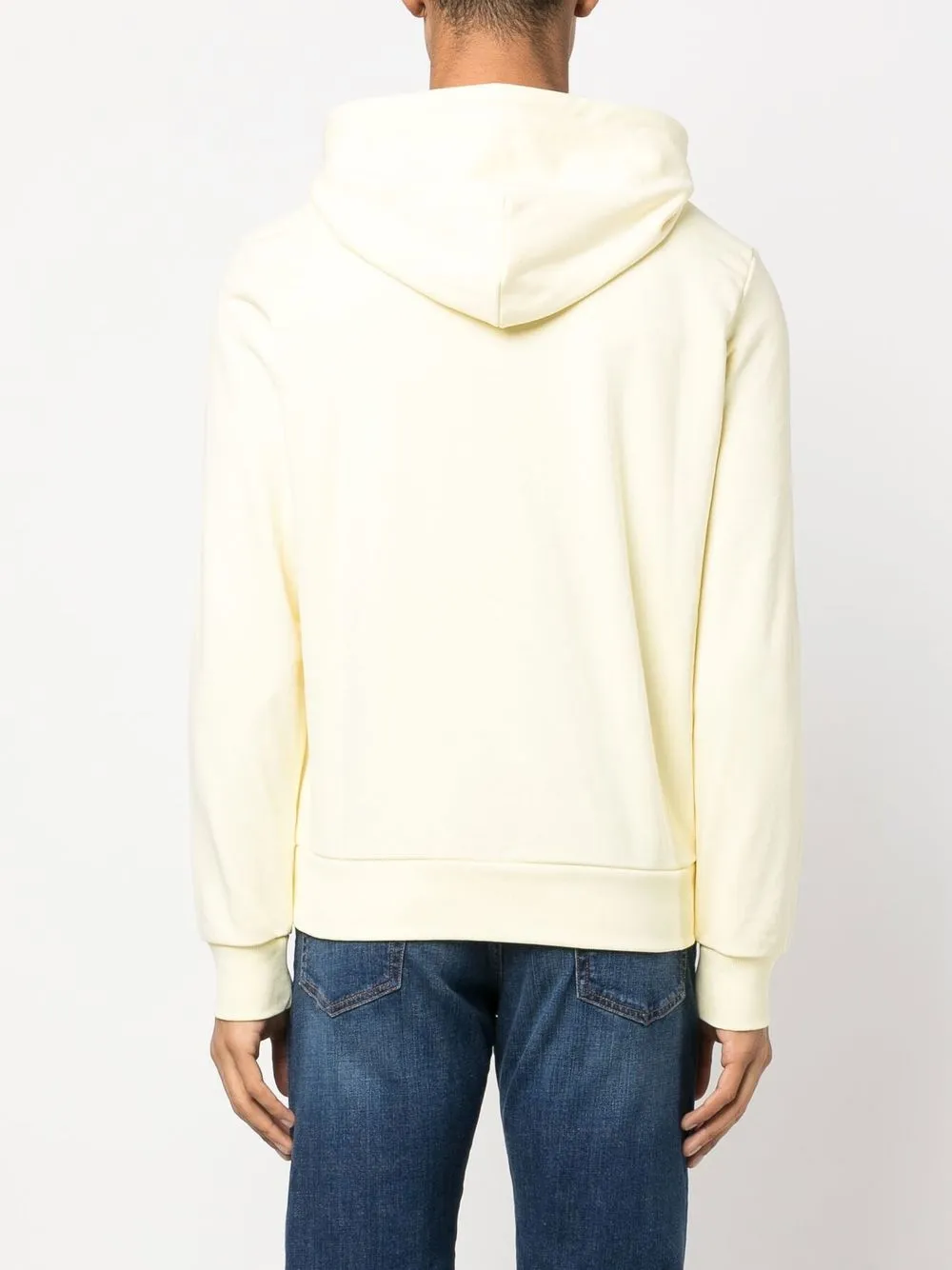 Diesel Hoodie met geborduurd logo Geel