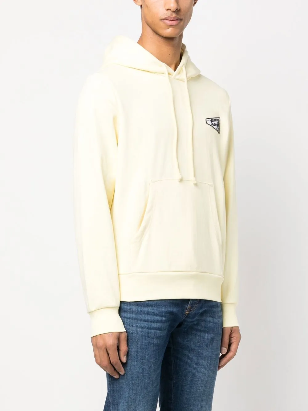  Diesel Hoodie Mit Logo Stickerei   Gelb 