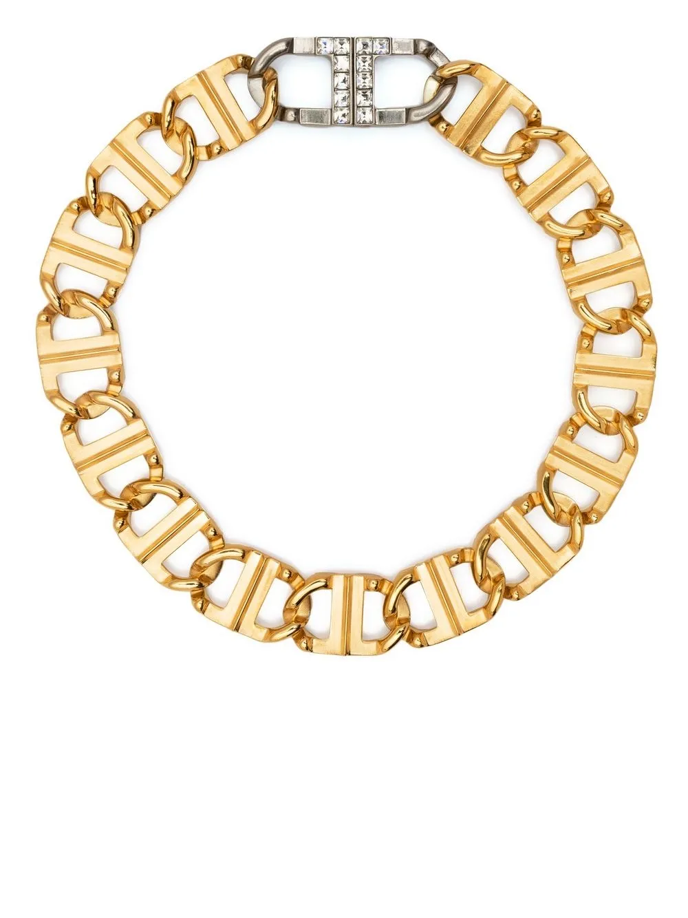 

Lanvin chainlink choker necklace - Gold