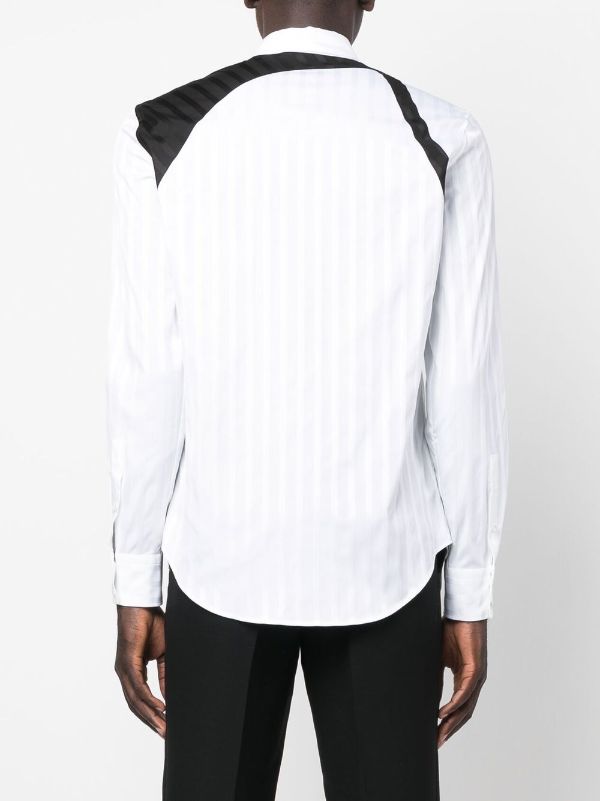 alexander mcqueen buckle shirt