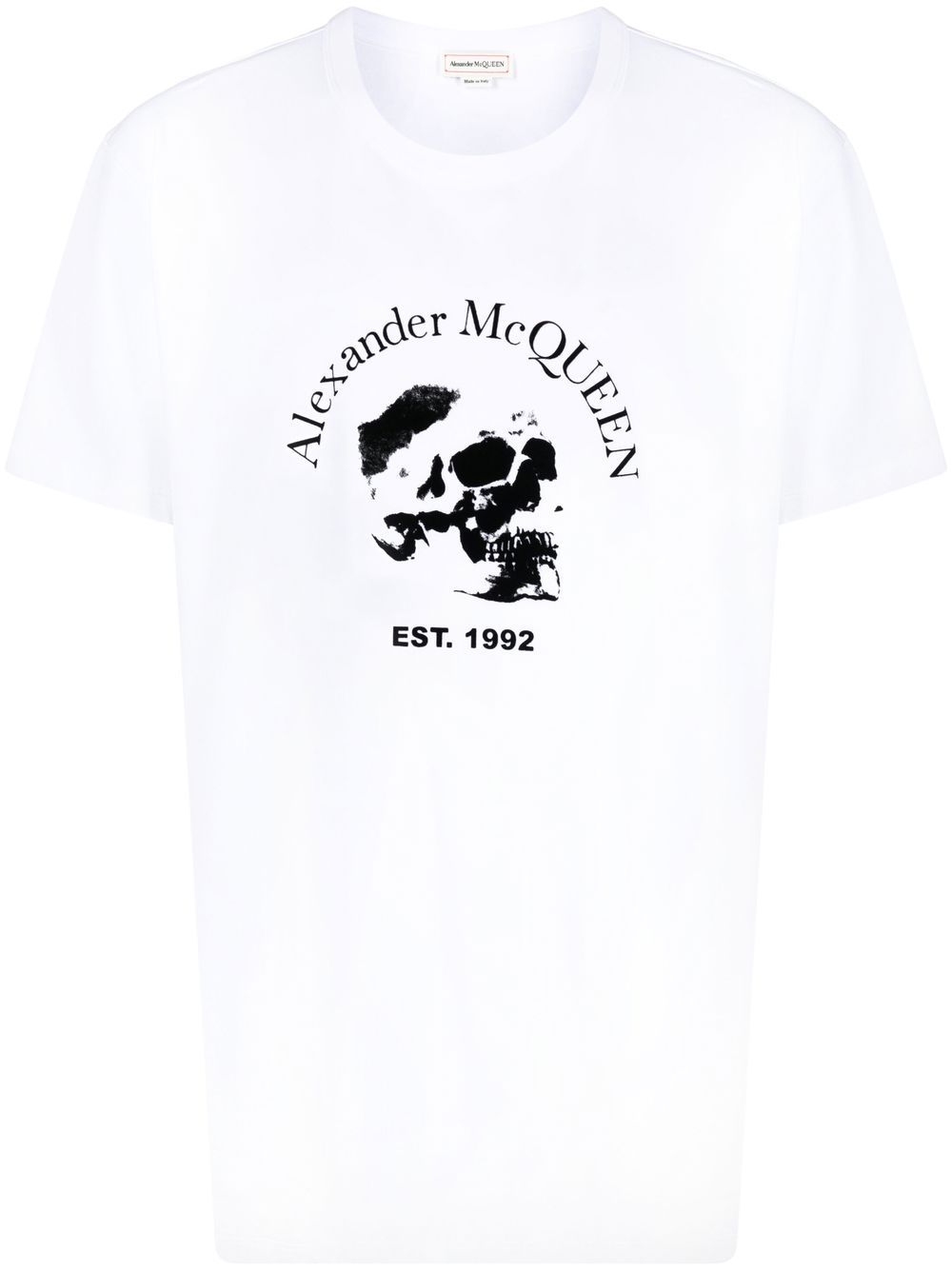 

Alexander McQueen logo crew-neck T-shirt - White