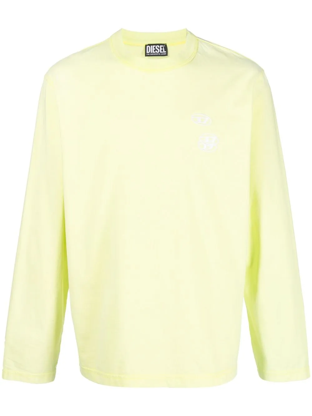

Diesel lime crew neck sweatshirt - Green