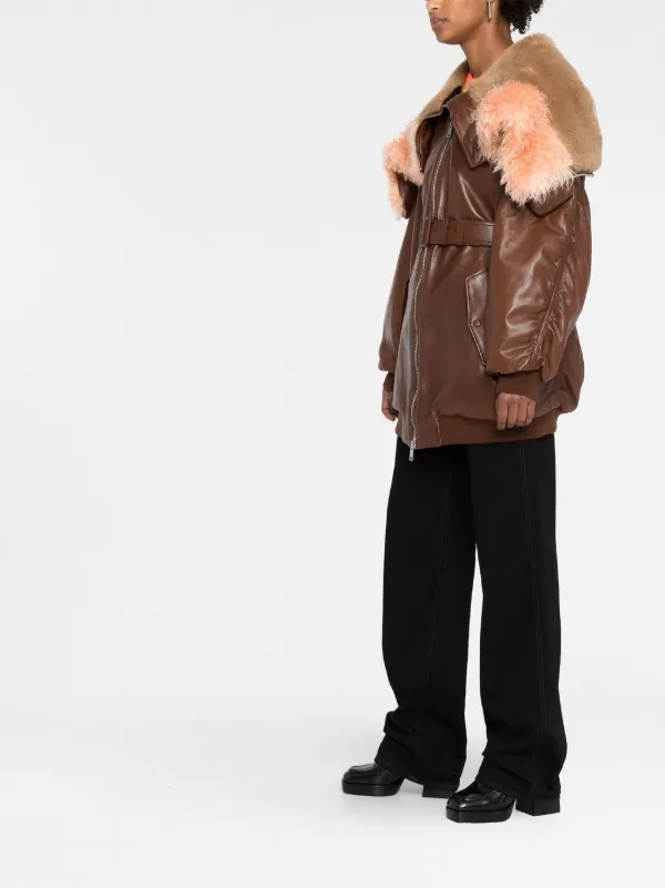 ジャケット・アウター FW2000 prada mouton leather jacket FW2000 prada mouton leather jacket