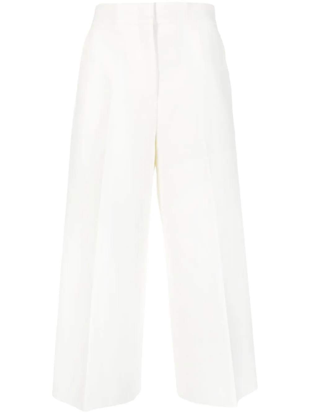 

MSGM pantalones anchos - Blanco