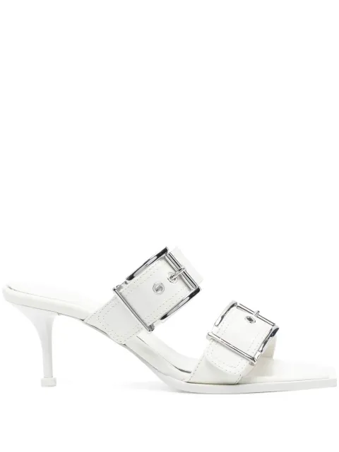 Alexander McQueen 75mm buckled leather sandals Women