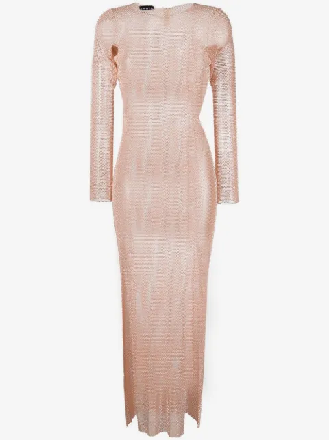 Santa Brands robe longue à ornements en strass