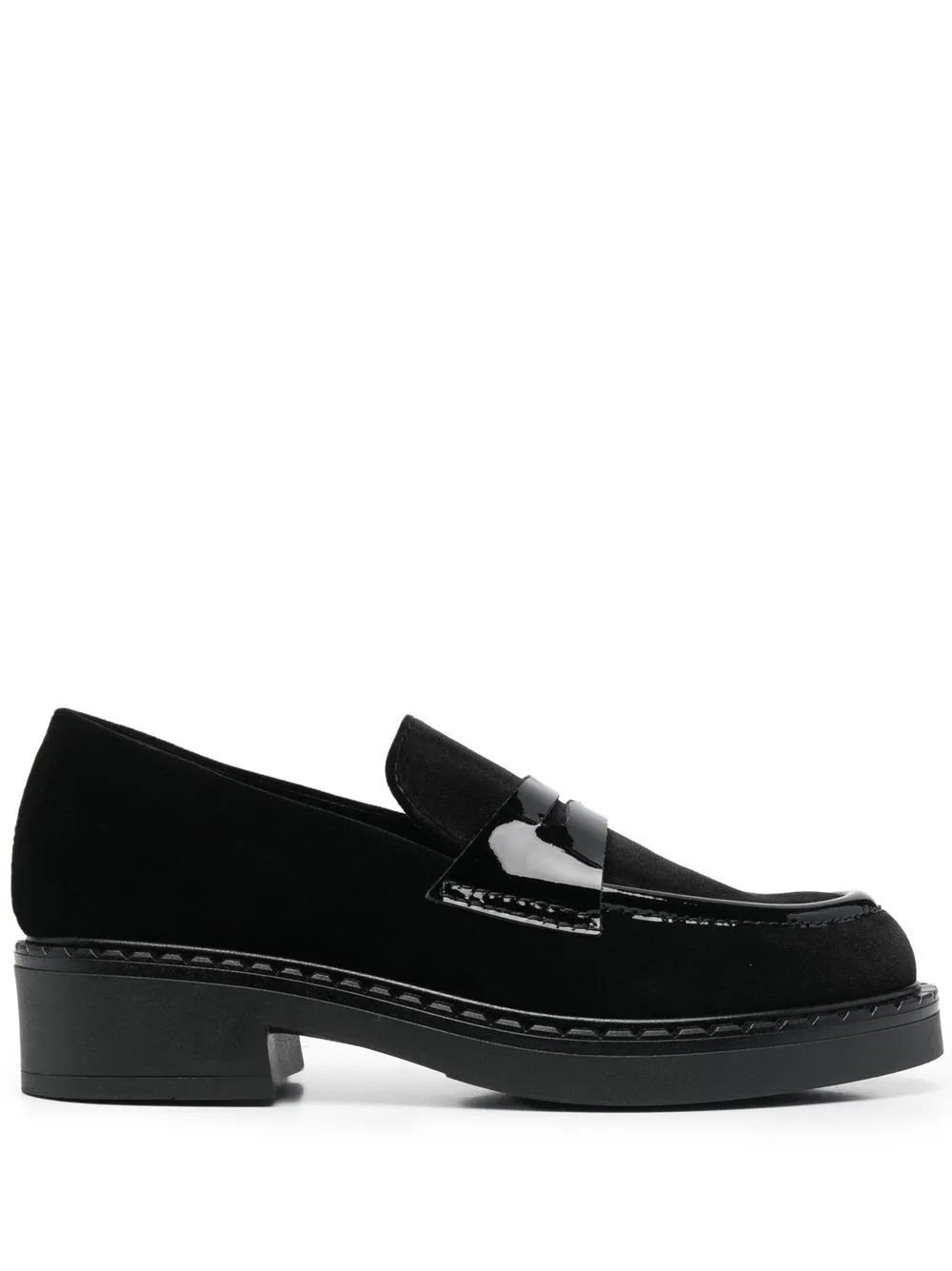 

Paul Warmer mocasines con acabado brillante - Negro