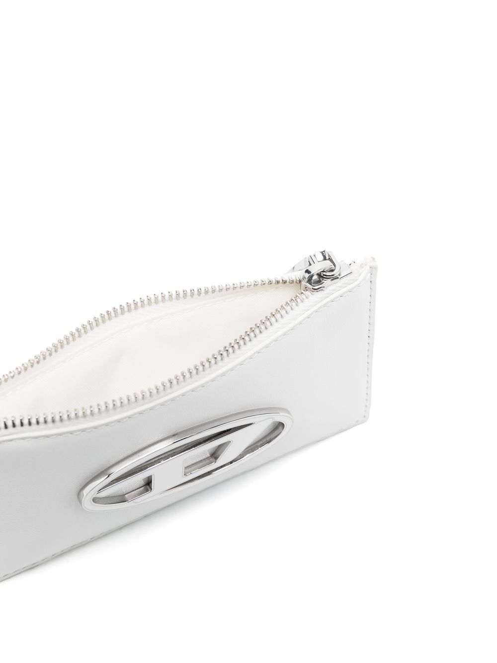 Shop Diesel Paoulina Logo-plaque Wallet In White