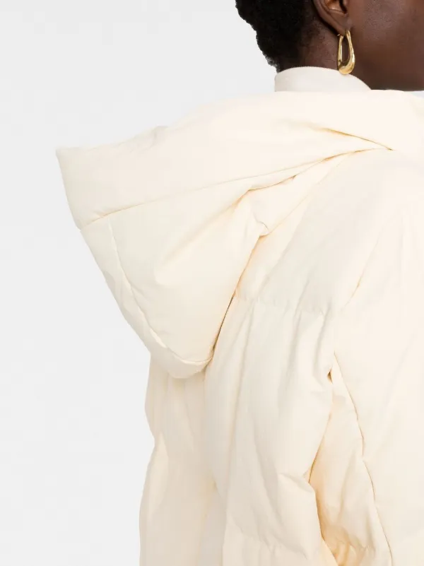 Jil Sander フーデッド パデッドコート | ニュートラル
