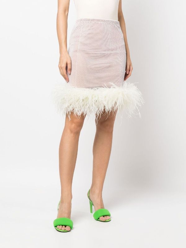 Ostrich Feather Skirt