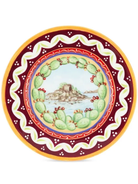 Dolce & Gabbana Carretto Sicilano set-of-two bread plates