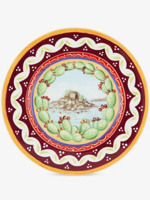 Dolce & Gabbana Carretto Sicilano set-of-two bread plates