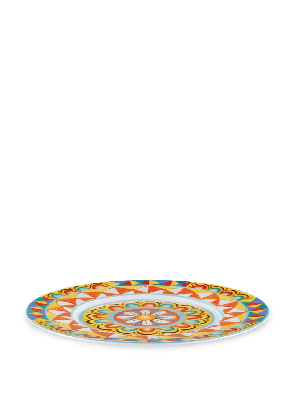  Dolce & Gabbana 2 Piece Fine Porcelain Dinner Plate Set - White 