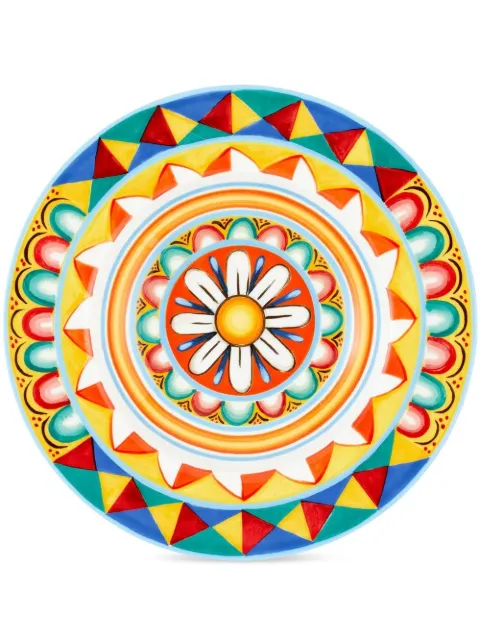Dolce & Gabbana 2 piece fine porcelain soup plate set