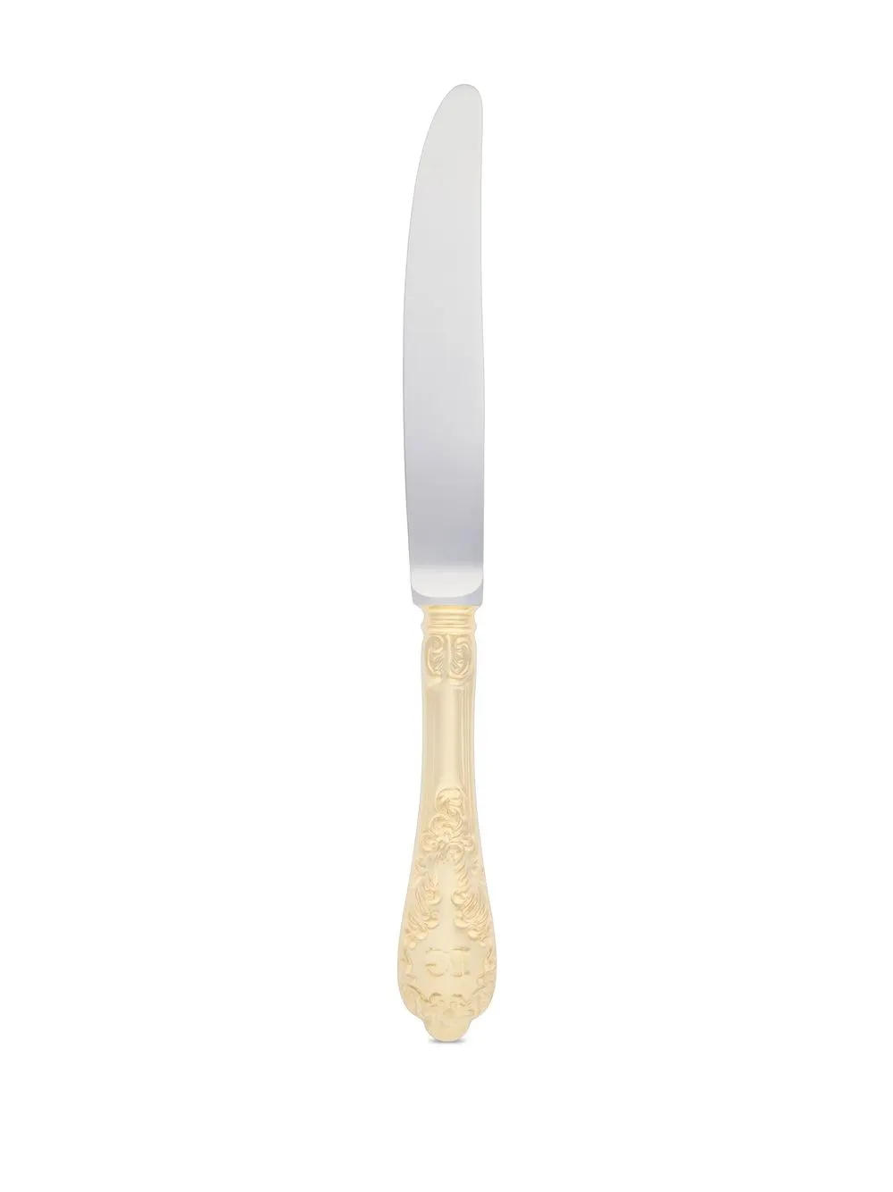 24kt gold-plated dessert knife