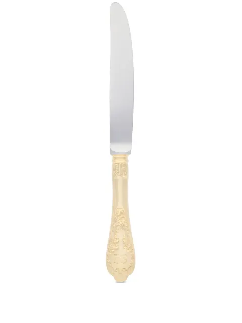 Dolce & Gabbana cuchillo para postre bañado en oro de 24kt