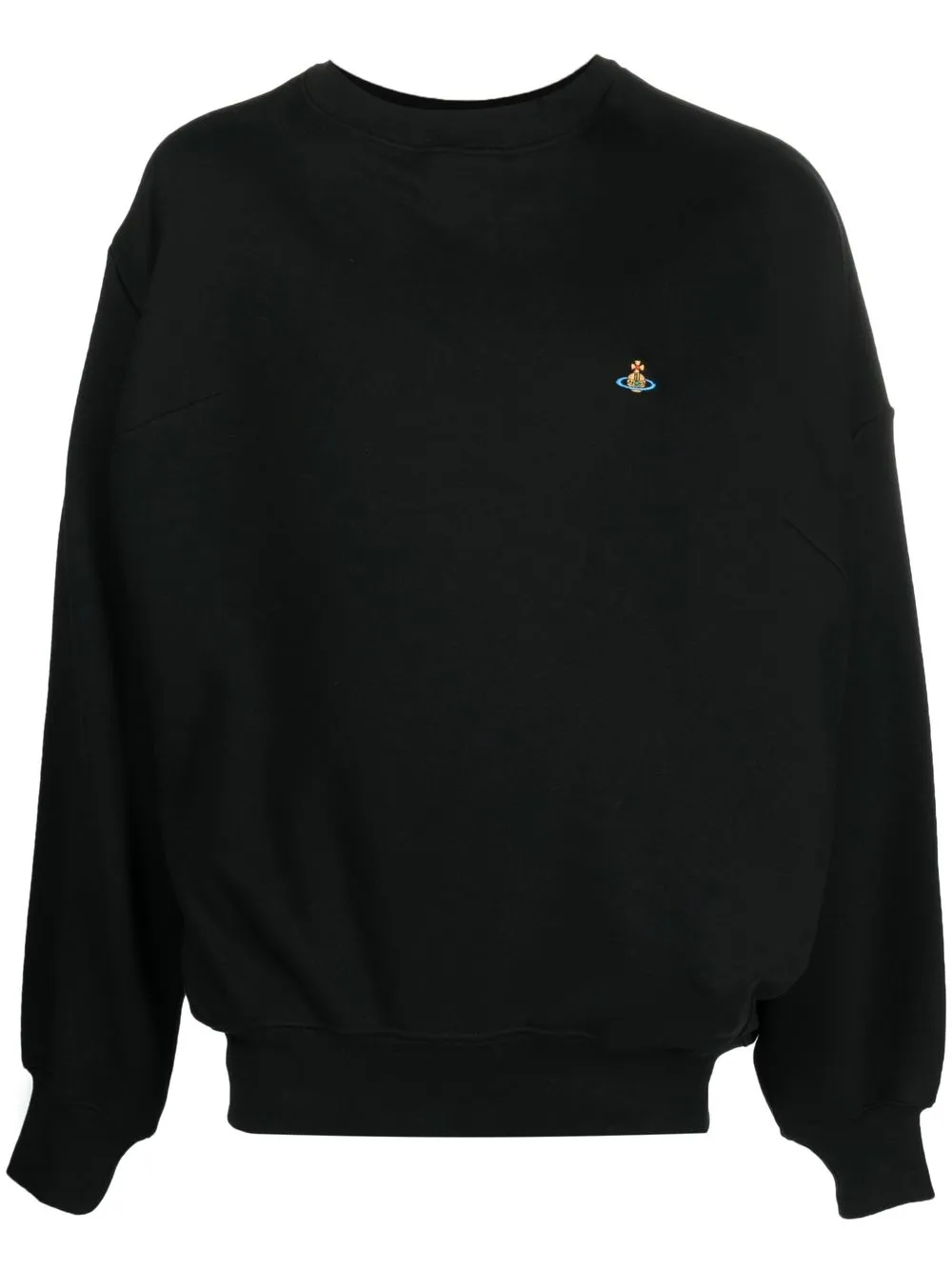 Vivienne Westwood Drunken Orb-embroidered Sweatshirt - Farfetch