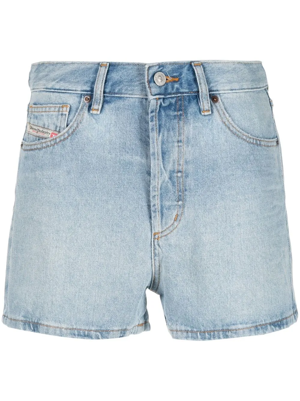 

Diesel light-wash denim-shorts - Blue