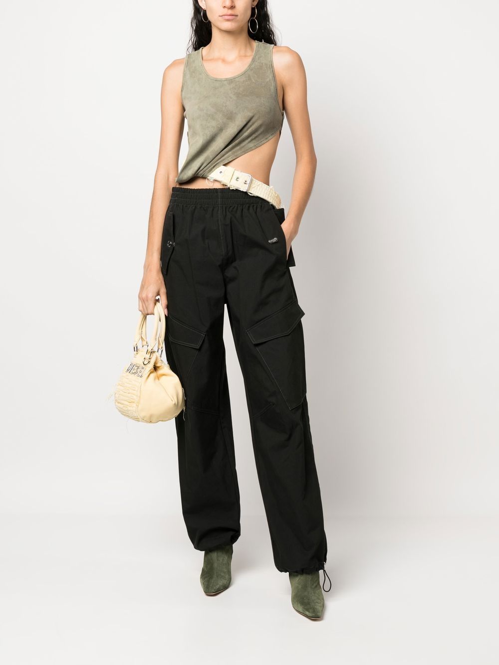 Diesel Belted cut-out Tank Top - Farfetch