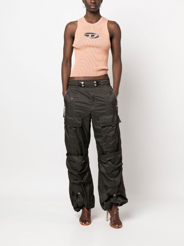 Diesel M-Onerva logo-plaque Tank Top - Farfetch