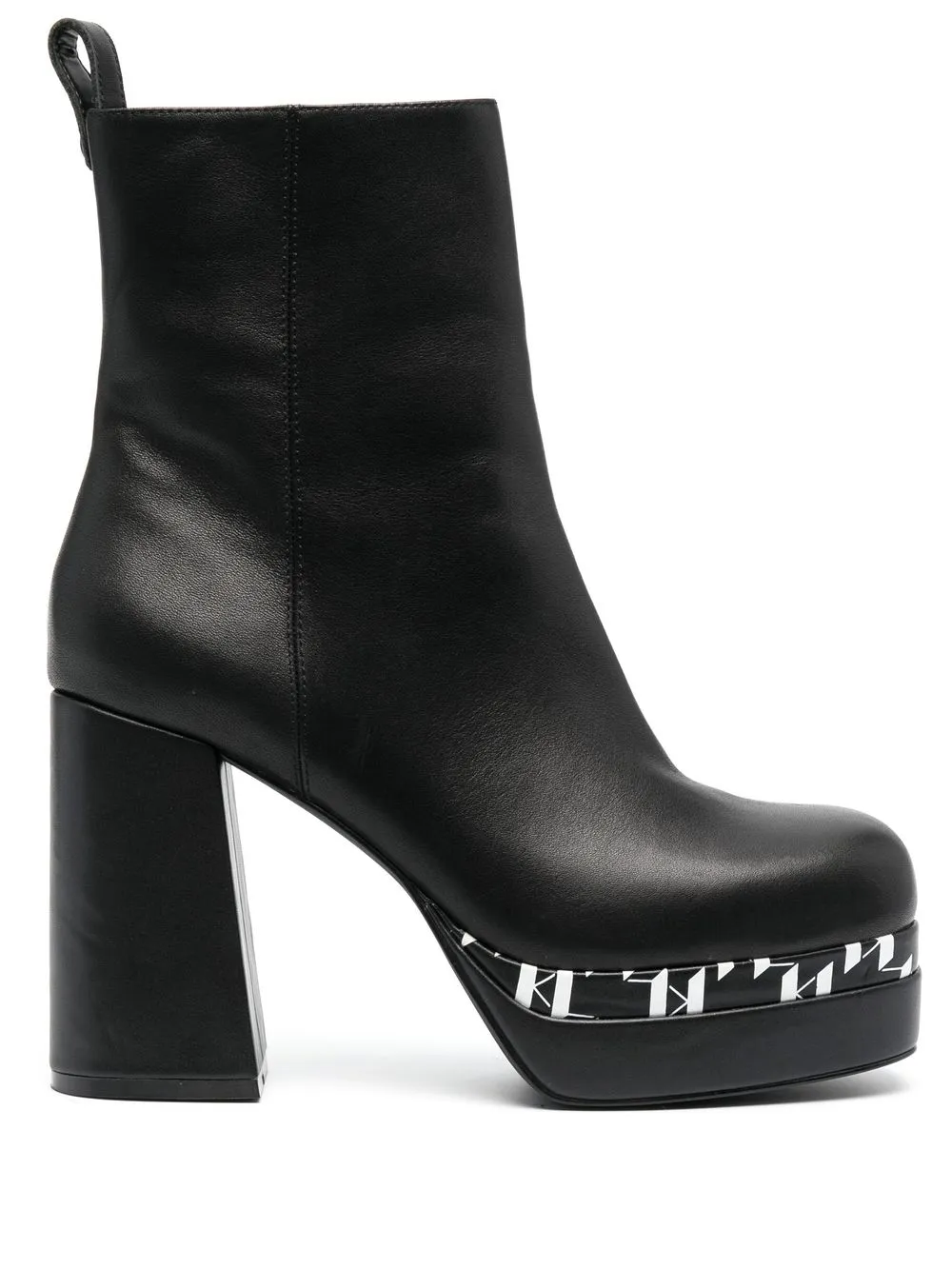 

Karl Lagerfeld botines Strada - Negro