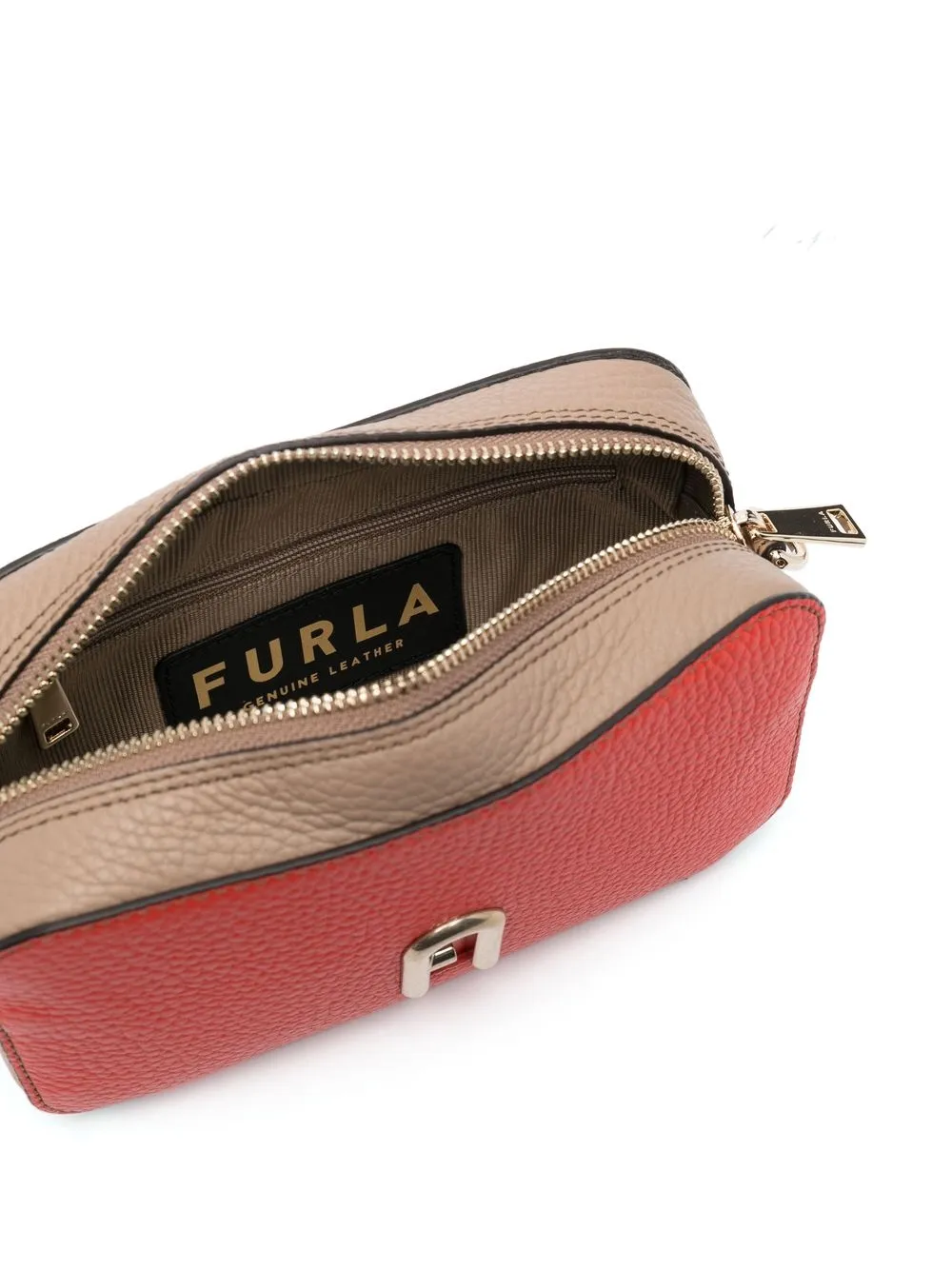 Furla Primula colourblock Crossbody Bag Farfetch