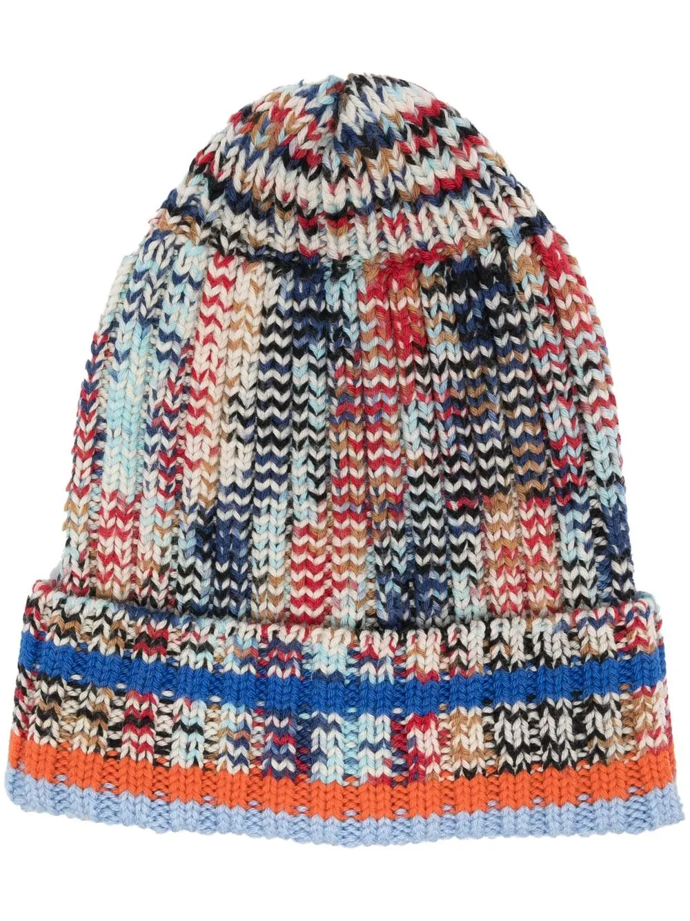 

Missoni gorro de tejido grueso - Azul