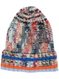 Missoni chunky knit beanie - Blue