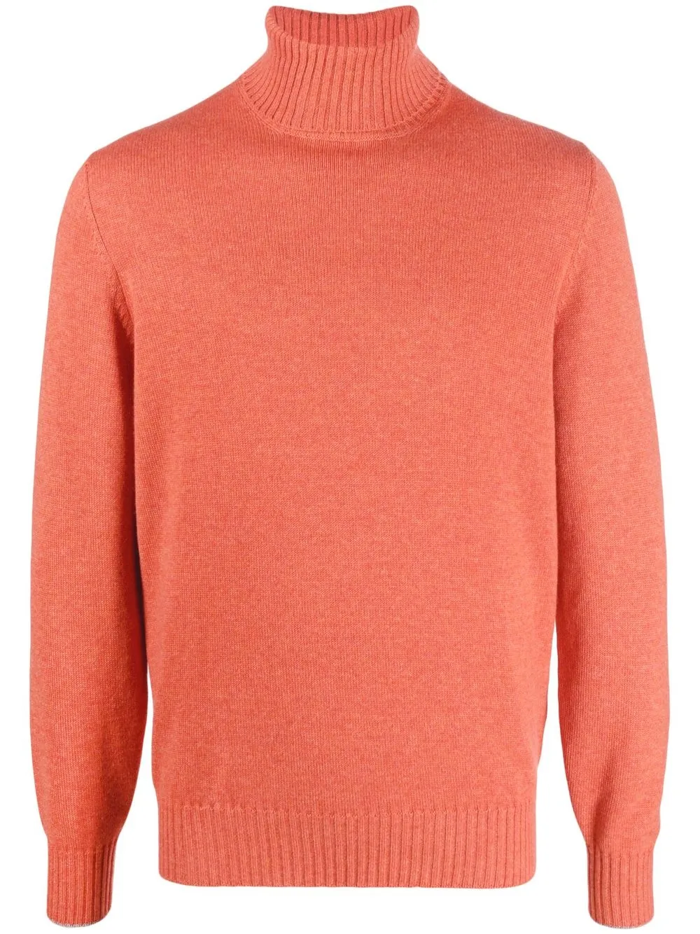 

Brunello Cucinelli suéter de cachemira con cuello vuelto - Naranja