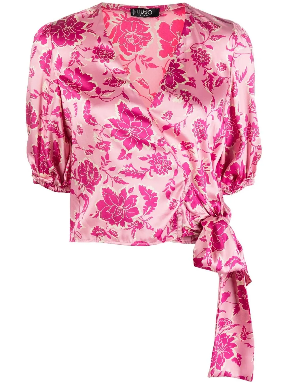 

LIU JO blusa con estampado floral - Rosado