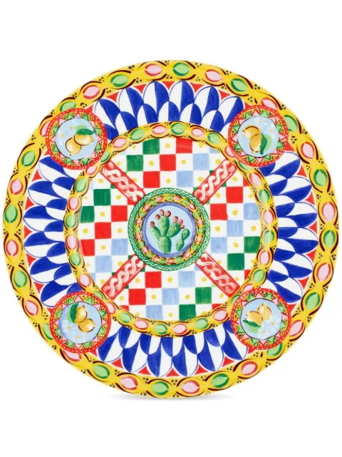 Dolce & Gabbana porcelain charger plate