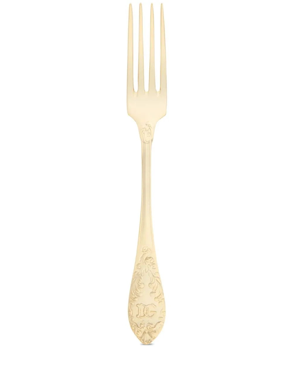 Dolce & Gabbana 24kt gold-plated Dinner Fork | Gold | FARFETCH