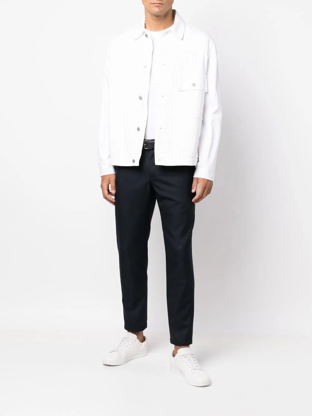 PT Torino mid-rise tapered trousers | Tapered Pants | Image 2